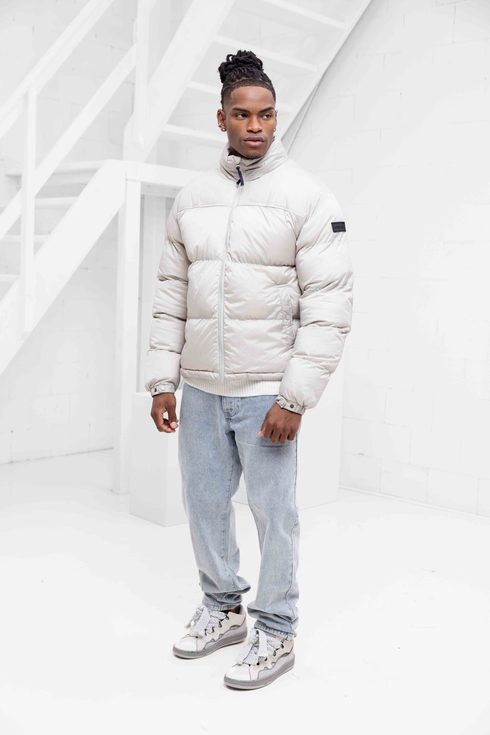 Pure Path Ripstop Winterjas Heren Beige