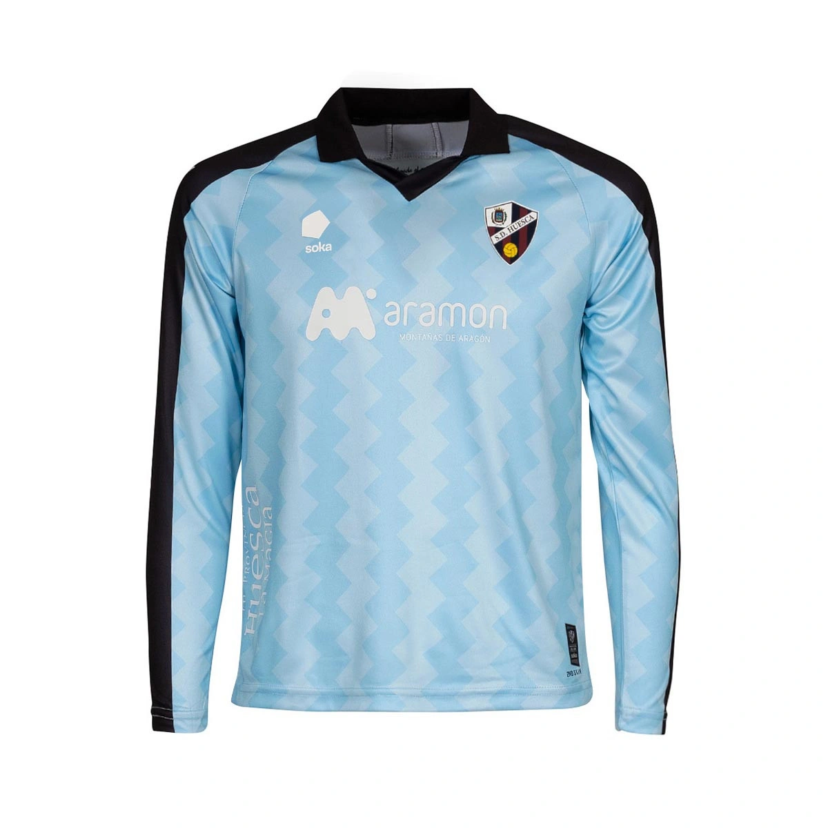 Camisola Soka Sociedad Deportiva Huesca Primeiro Equipamento Guarda-redes 2025-2026 Criança