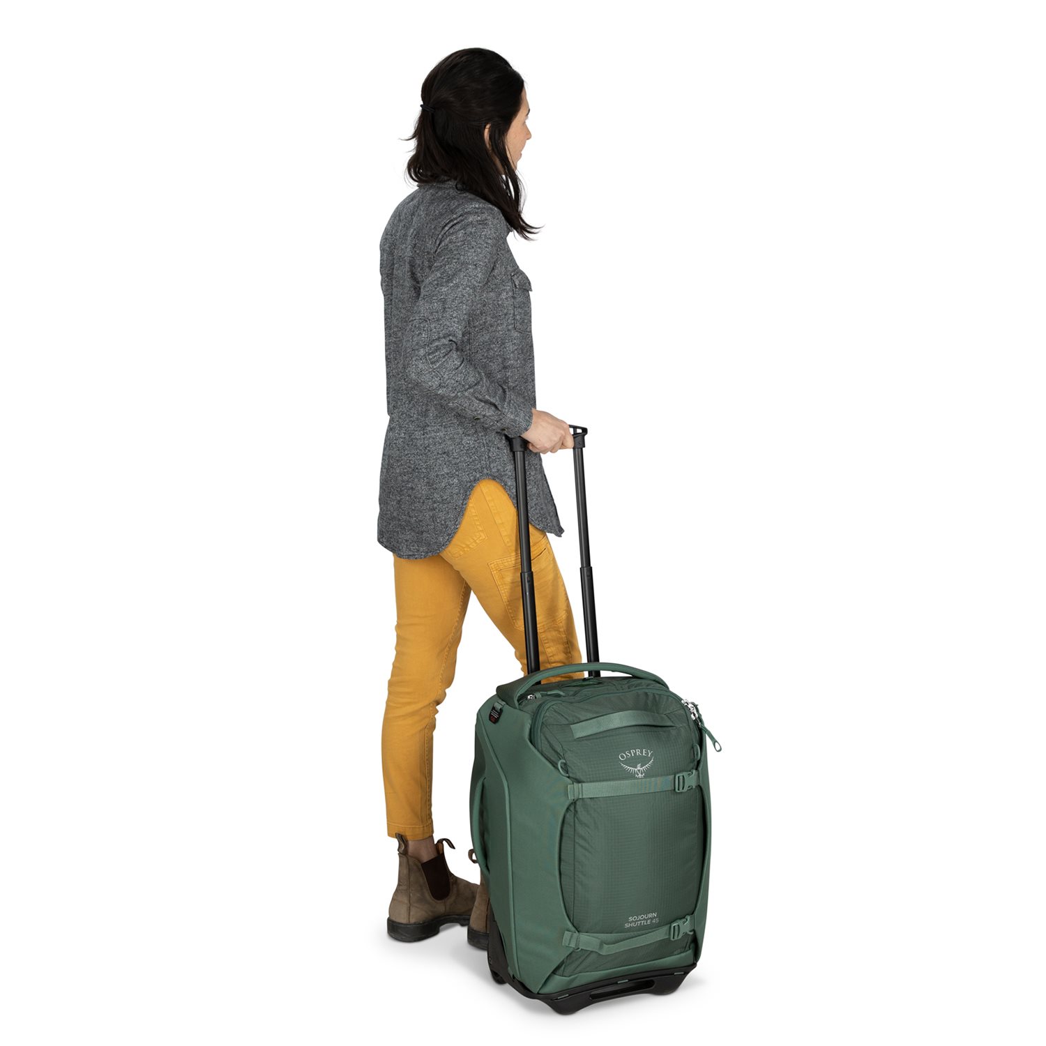 Osprey Sojourn Shuttle Wheeled Duffel 45L black