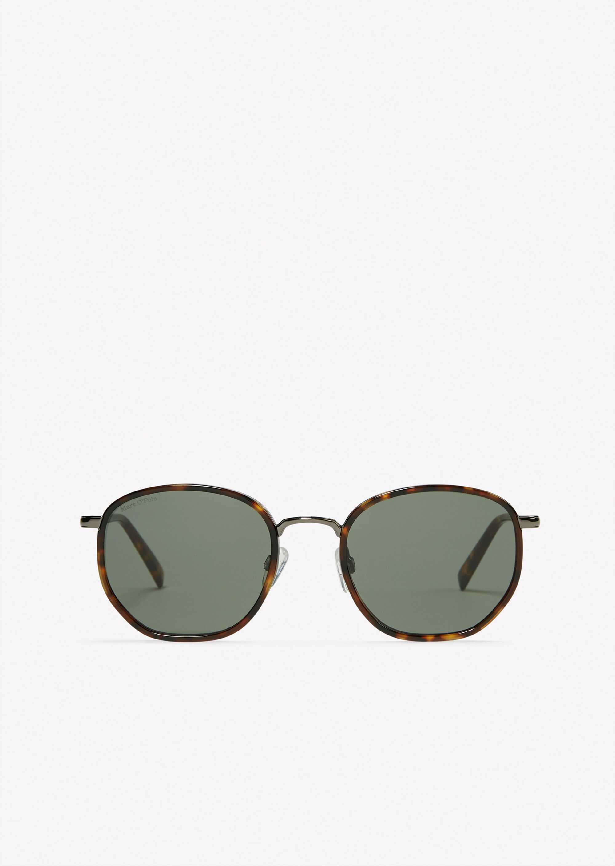Unisex-Sonnenbrille in eckiger Form