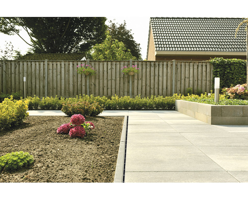 Hauraton TOP mm x PP kunststof kanaal met sleuf kunststof deksel 1000 mm x 119 mm x 147 mm