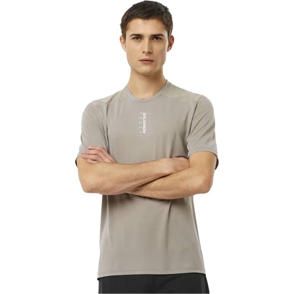 T-shirt trail SALOMON ULTRA TEE M VINTAGE KHAKI