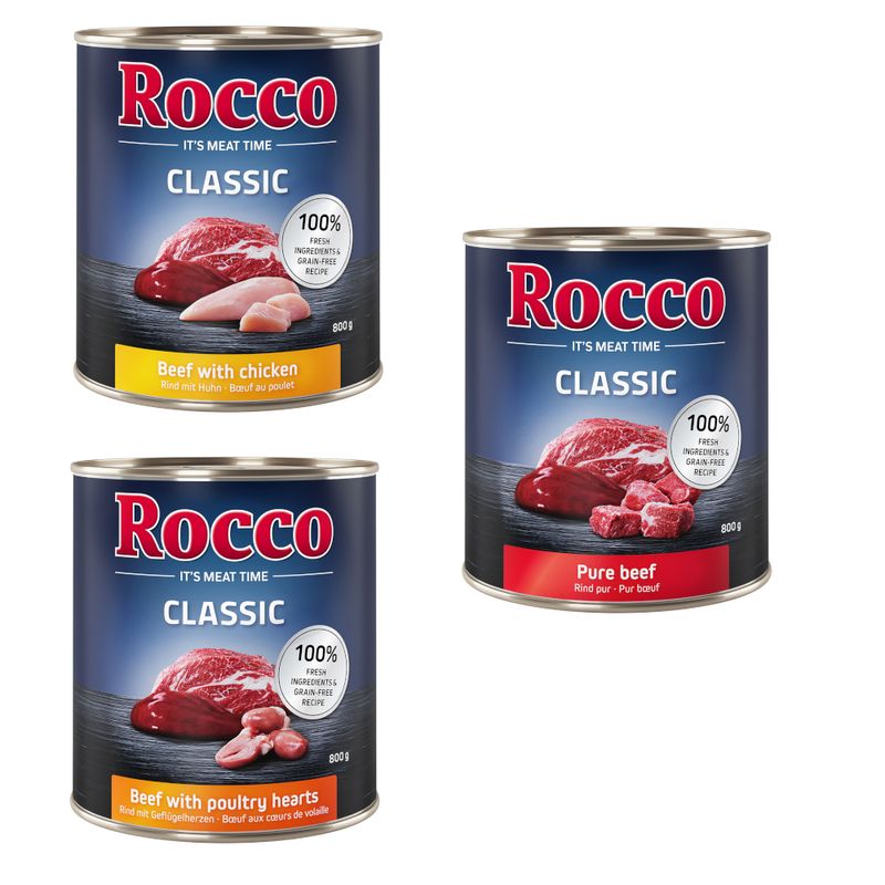 Lot mixte Rocco Classic 6 x 800 g