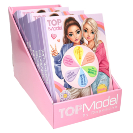 TOPModel mood kleurboek met licht Engelse versie