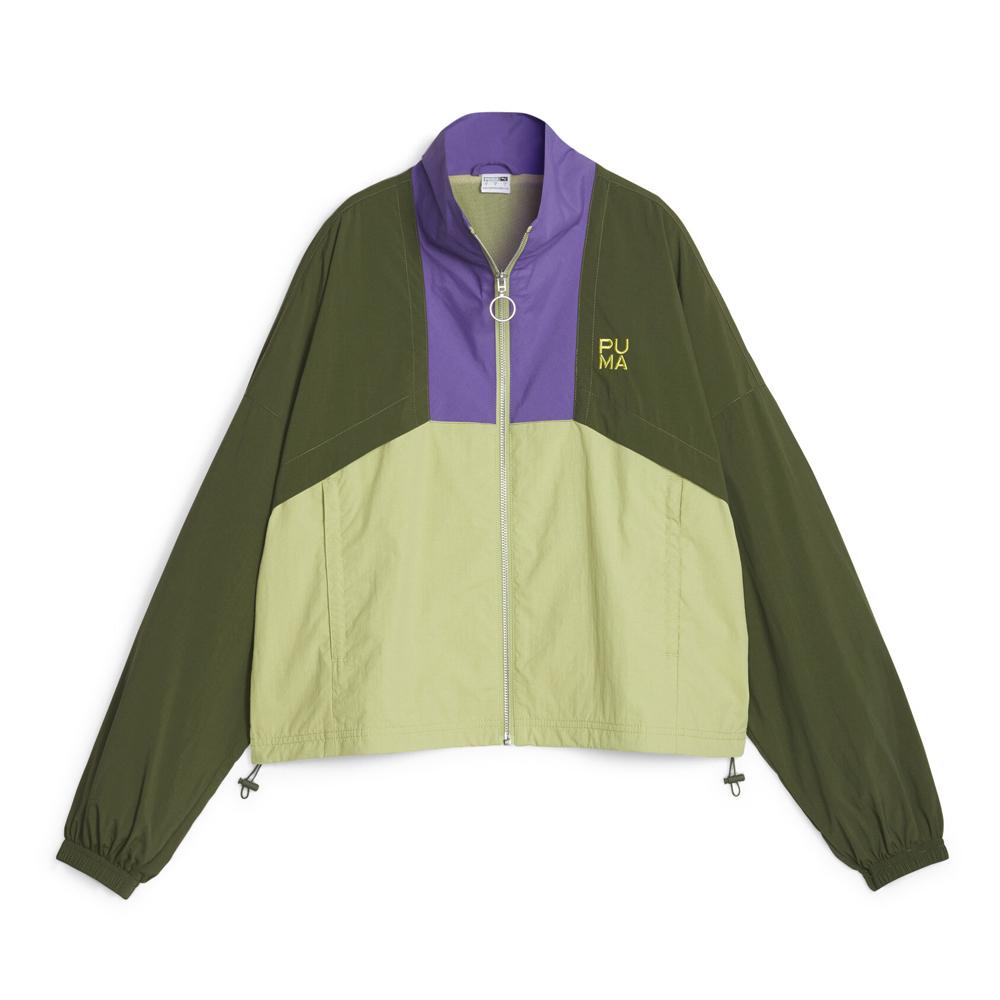 Puma Veste Verte/Violette Femme Puma Infuse