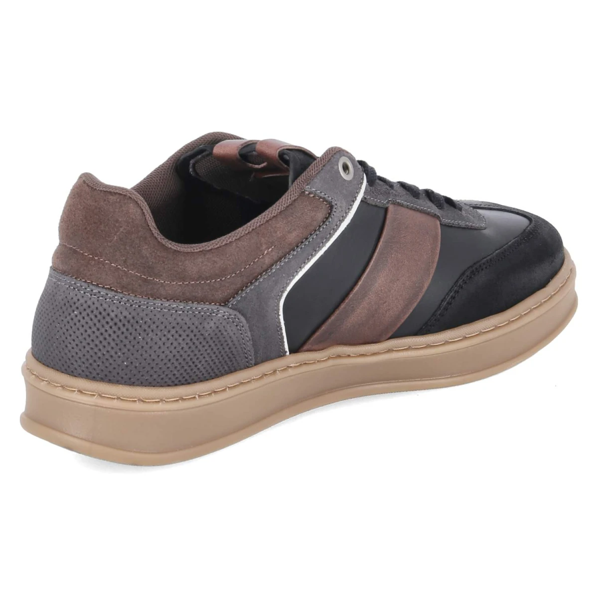 BullboxerLow Sneaker - Black-Brown