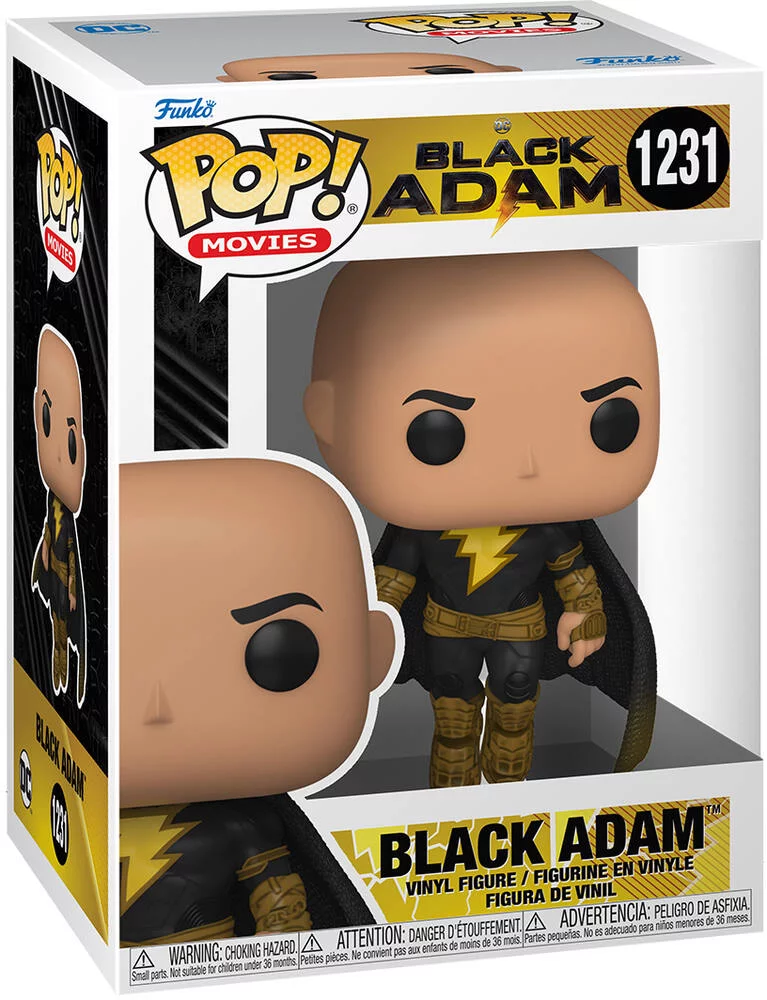 BLACK ADAM - FIGURINE POP - BLACK ADAM
