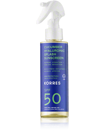 Korres Sun Care Cucumber Hyaluronic Splash SPF 50 150ml