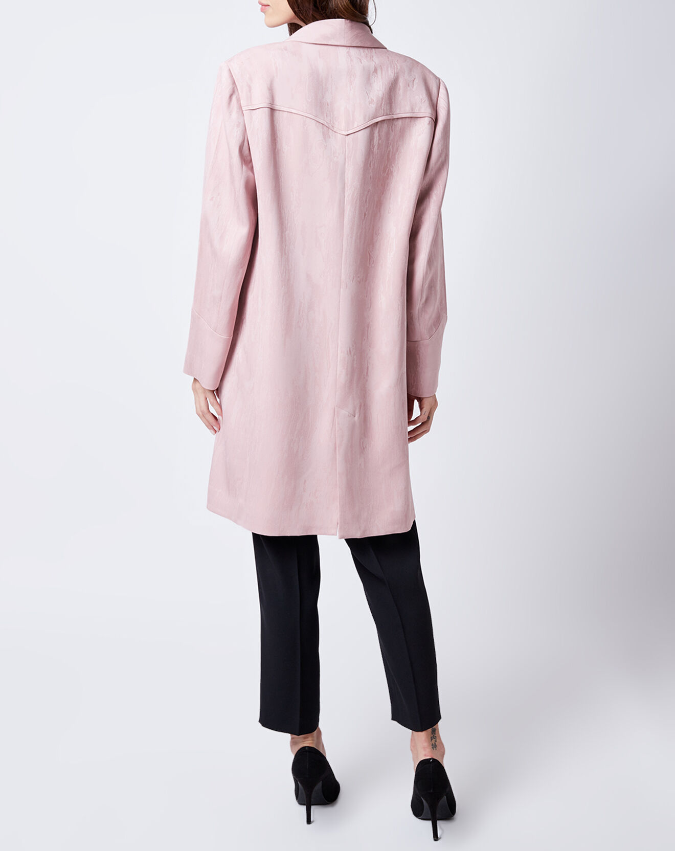John Galliano Veste imprimée rose