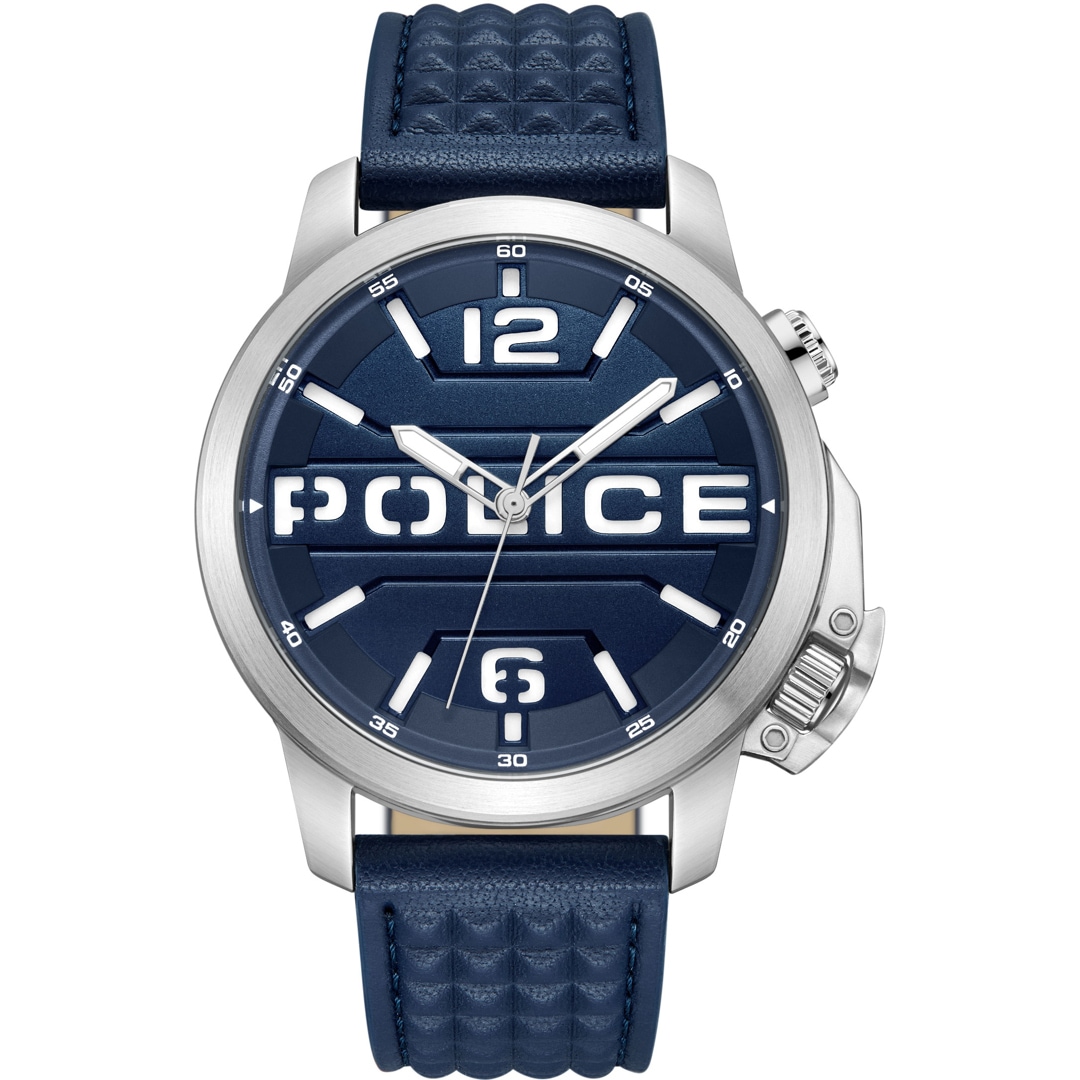 Police Automated Silbrig / Blau