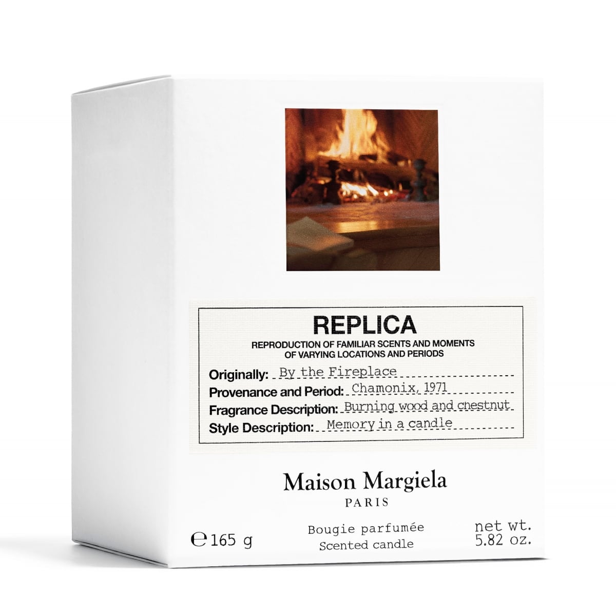 Maison Margiela REPLICA By The FireplaceBougie Parfumée Boisée Épicée