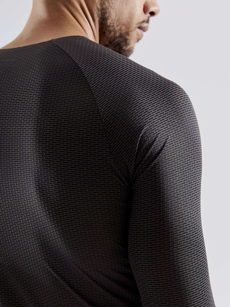 Craft Pro Dry Nanoweight Thermoshirt Lange Mouwen Zwart Heren