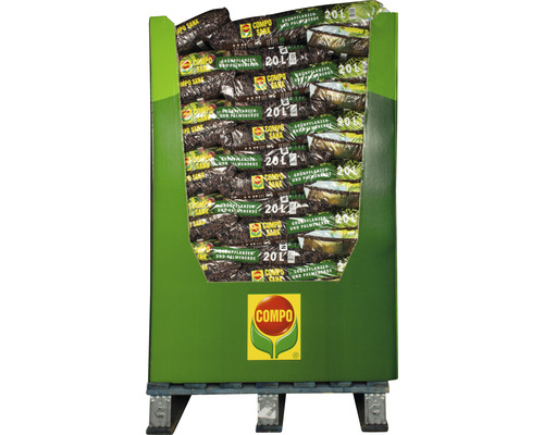 COMPO SANA® potgrond voor kamerplanten en palmen (45 zakken x 20 liter = 0,9 m³) 1 pallet voor alle kamerplanten, balkonplanten, palmen en varens
