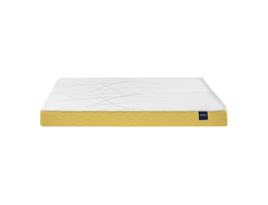 SOMEO - Matelas mousse aurore 400 clic-clac blanc 65+65x190 (clic cl...
