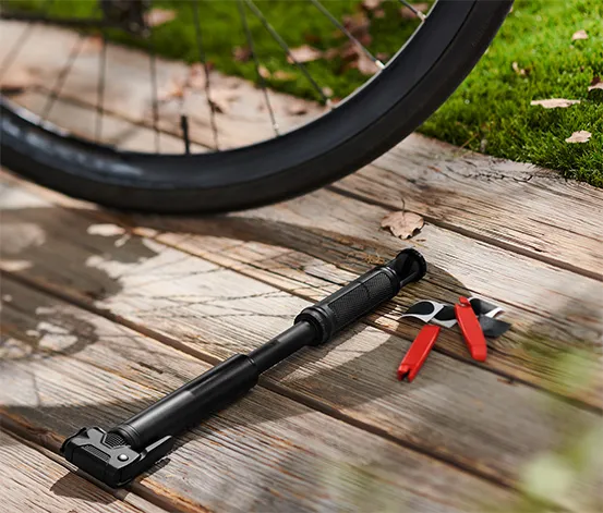 Mini-Fahrradpumpe