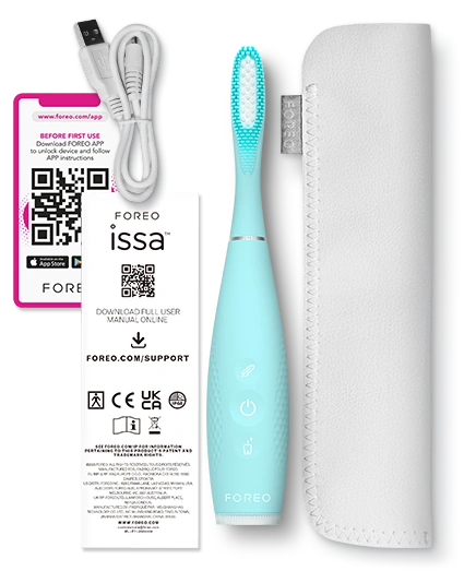 FOREO issa™ 4 - Hybrid Silicone Sonic Toothbrush