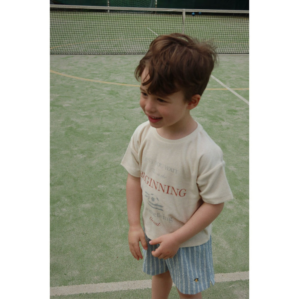 Køb Konges Sløjd Trio Bleu Stripe Elliot Shorts Gots