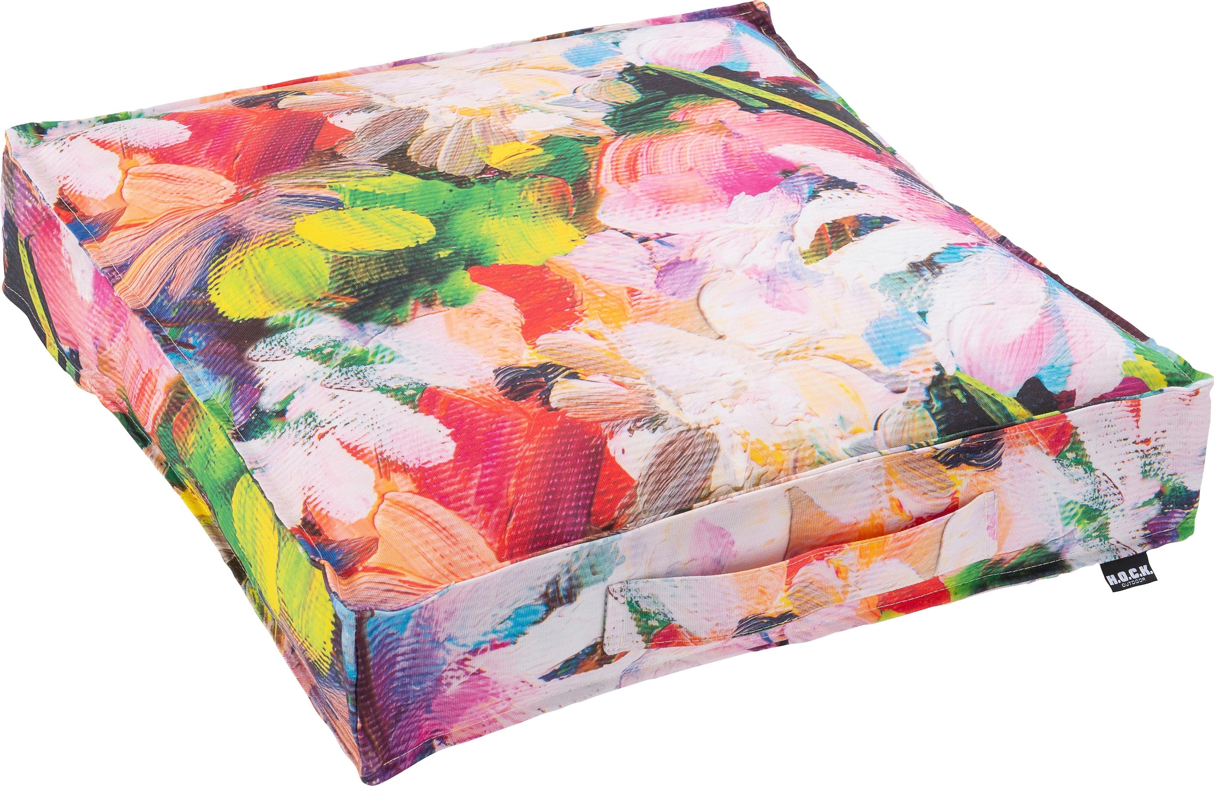 H.O.C.K. Sitzkissen »Flower« in sommerlichen Farben