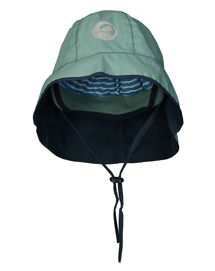 Regenhut TIHKU mit Nackenschutz in trellis/navy