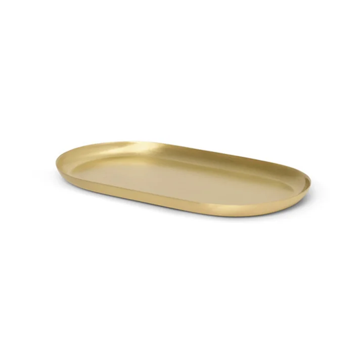 Ferm Living - Basho Schale 17,8 x 8,7 cm, Messing
