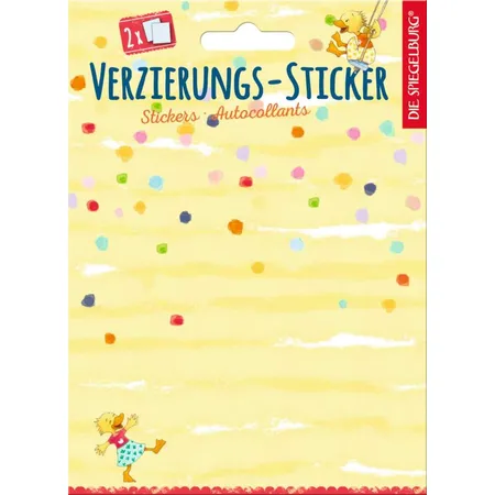 Die Spiegelburg Sticker zum Verzieren Frühling auf dem Bauernhof
