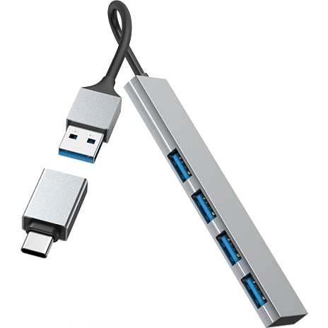 Hama usb hub x4 usb 3.2g 1,5gb