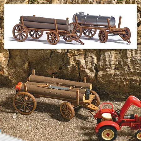 Busch 1386 - Holzwagen