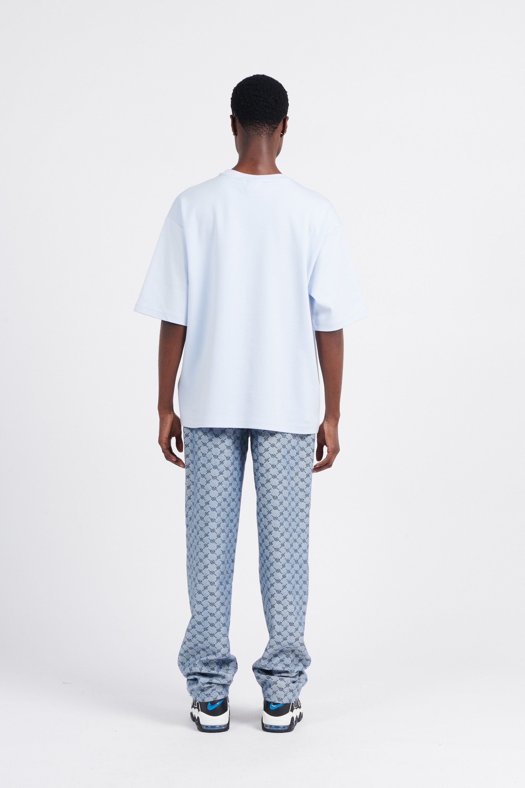 Daily Paper T-shirt  united type boxy ss t-shirt Bleu