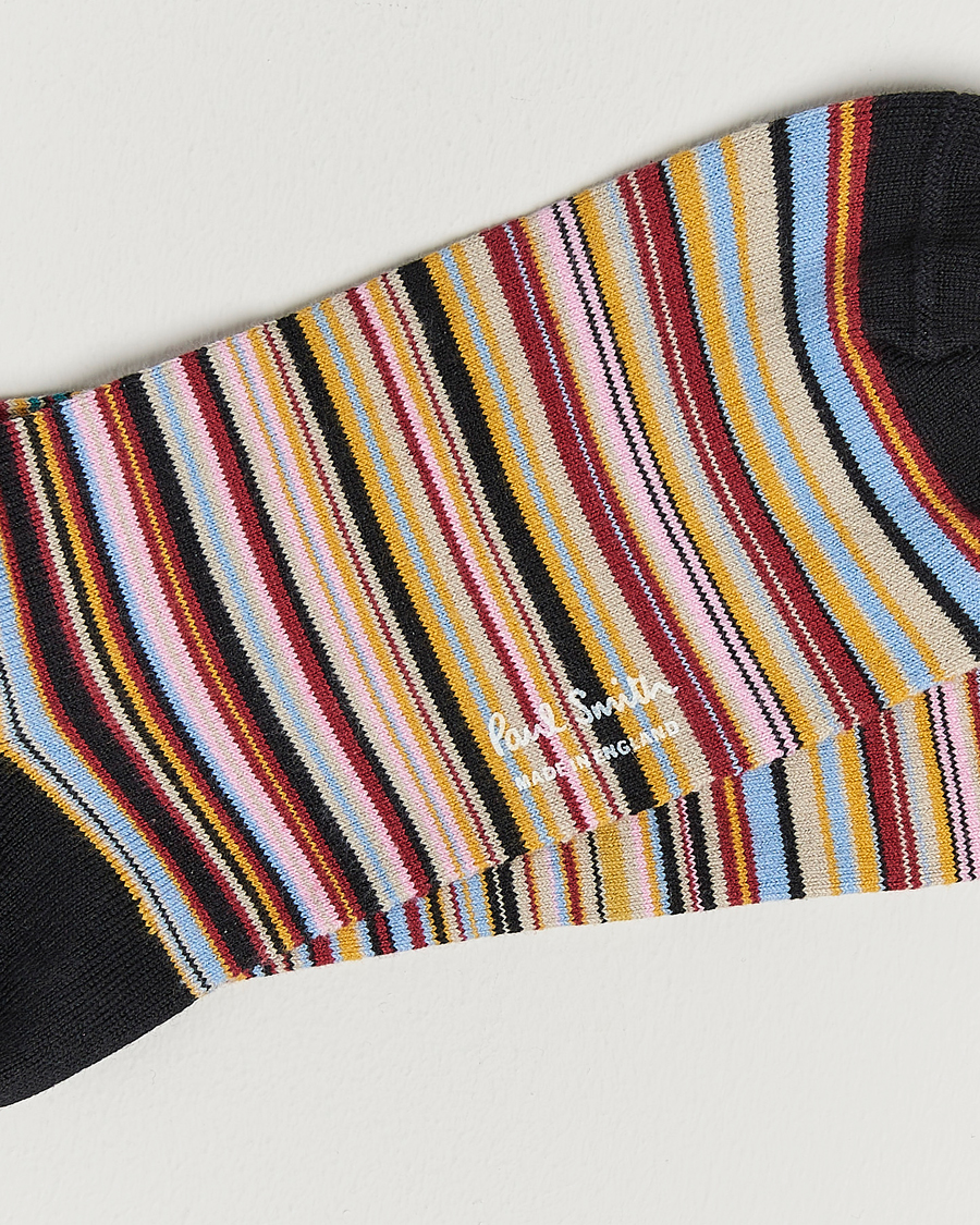 Paul Smith Mulitstripe Socks Black