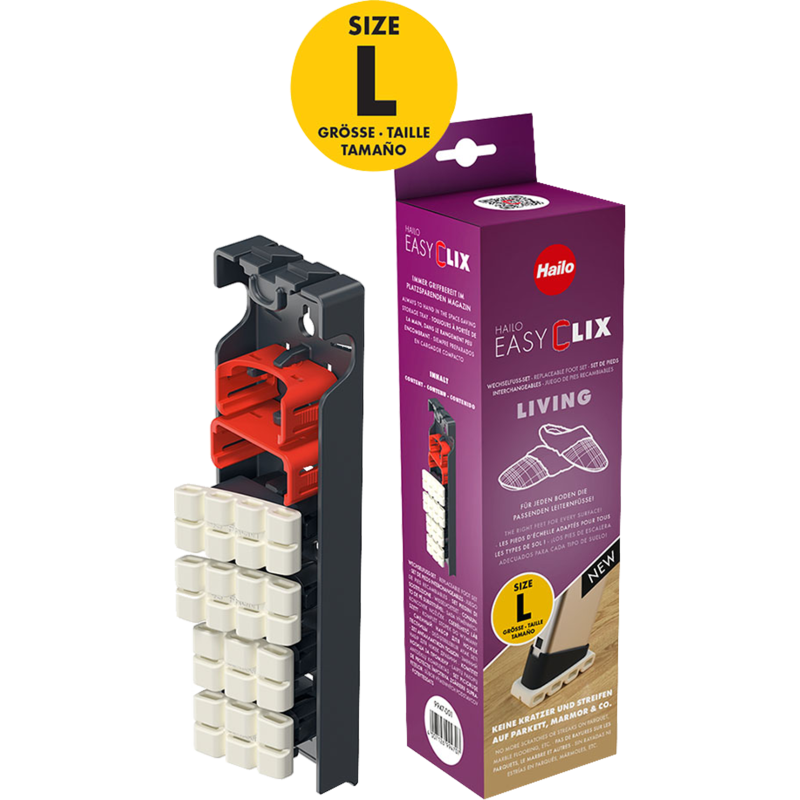Embouts HAILO EasyClix Living
