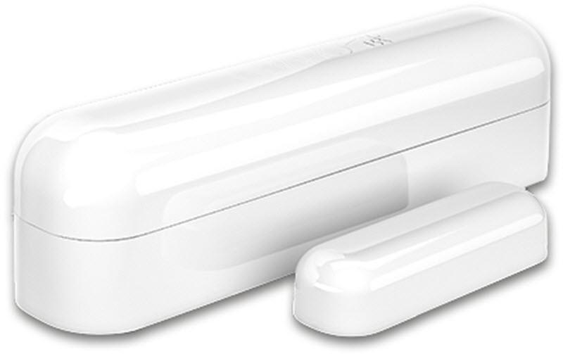 Funk-Fenster- und Türkontakt Z-Wave Door SensorBatteriebetriebener Tür- und Fensterkontaktsensor mit Magnet