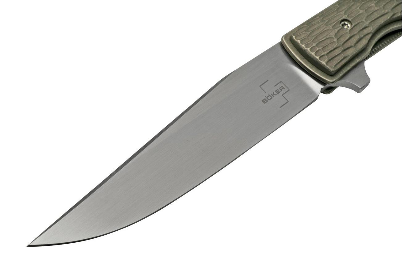 Böker Plus Urban Trapper Jigged Titanium, 01BO476 zakmes