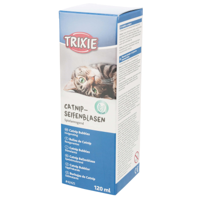 Trixie Seifenblasen für Katzen 120ml mit Catnip-Aroma