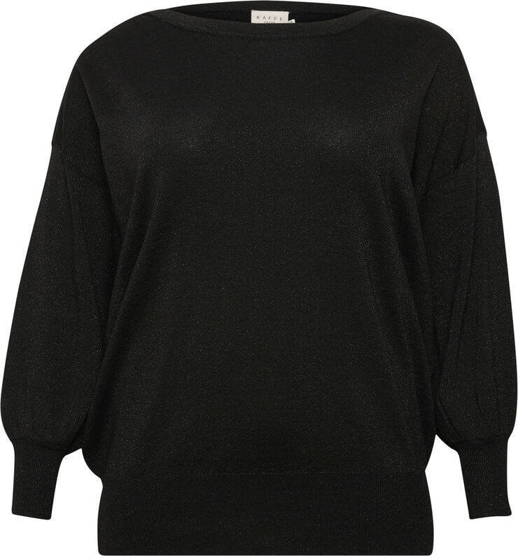 Kaffe Curve KCregitta Knit Pullover Black deep