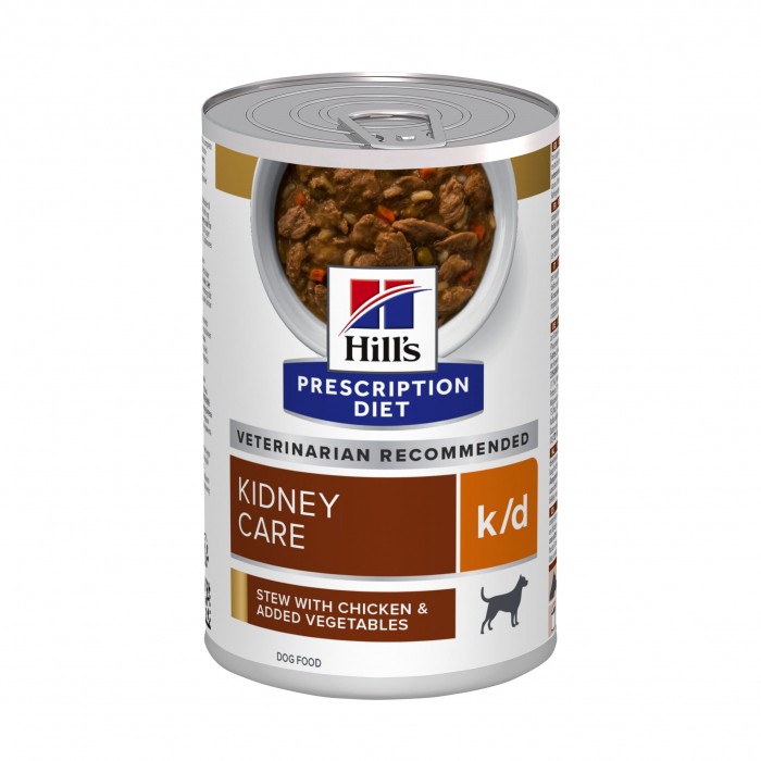 HILL'S Prescription Diet k/d Kidney Care en Mijotés au Poulet - Pâtée pour chien