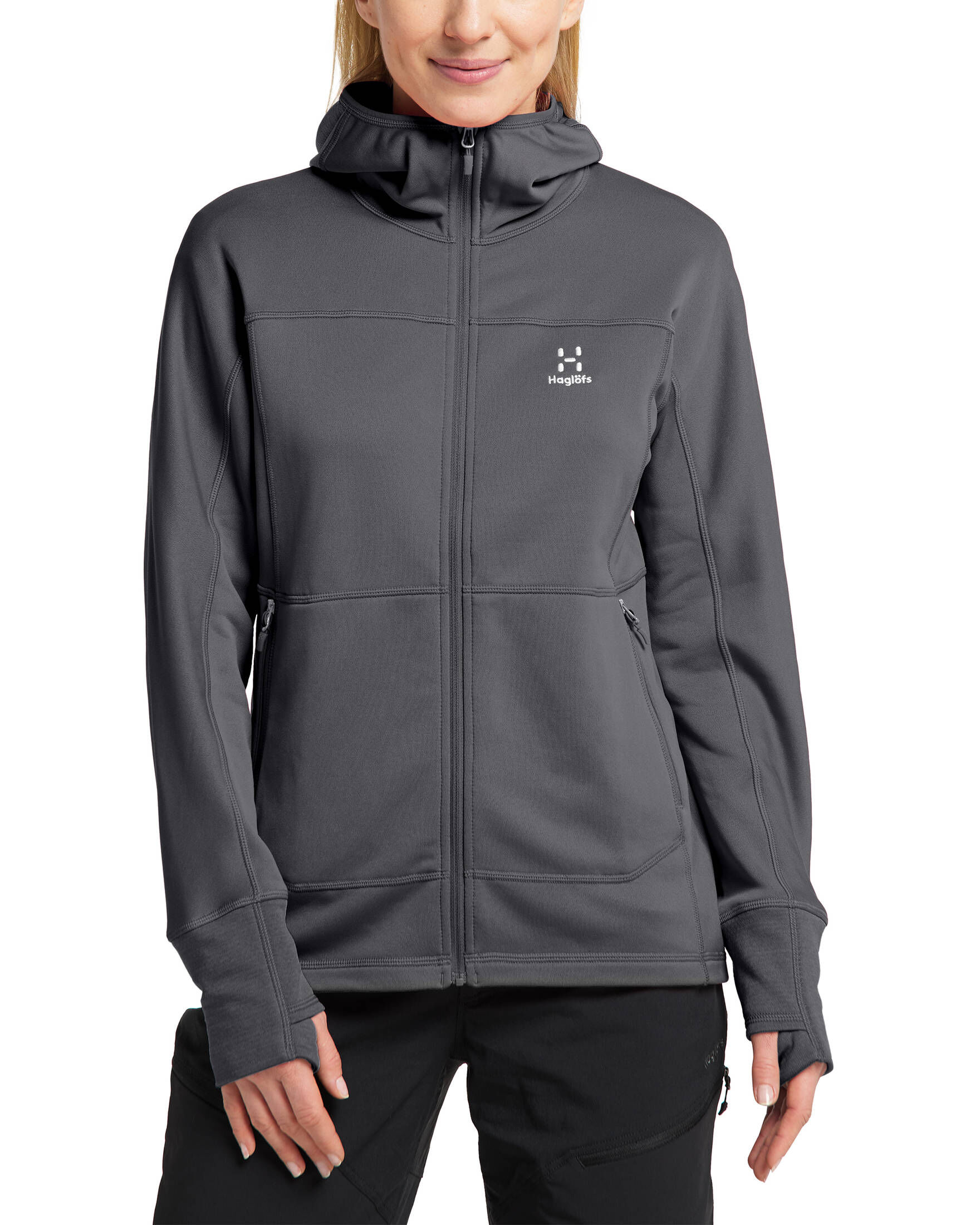 Haglöfs| Damen Fleecejacke Betula Hood