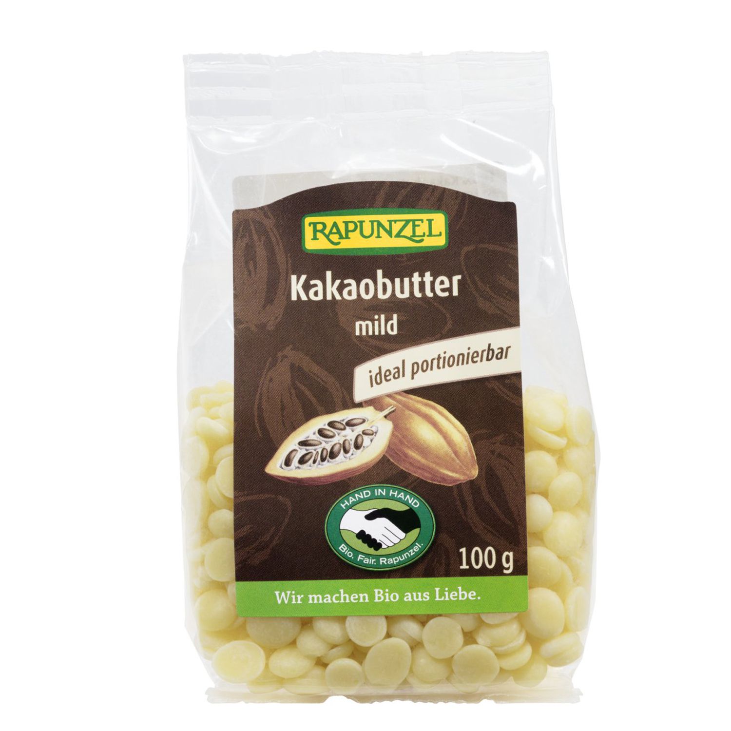 RAPUNZEL Bio Kakaobutter mild