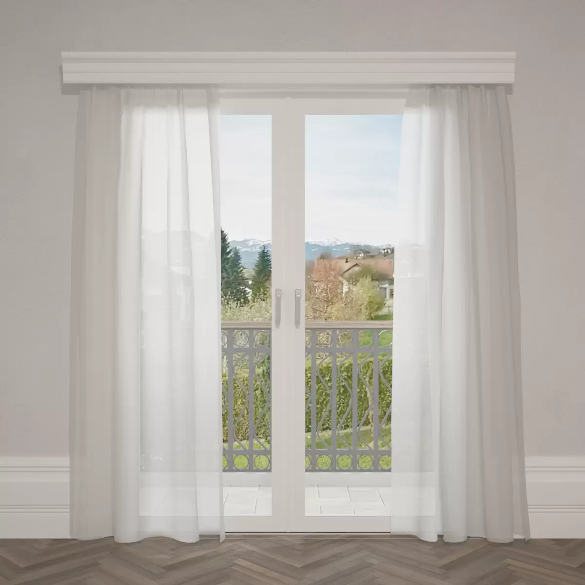 Tagvorhang Mia Beige