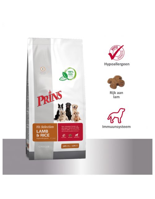 Prins Fit Selection Lam&Rijst - Hondenvoer