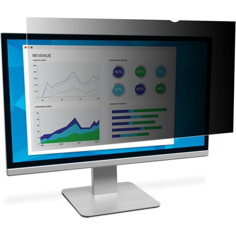 3M Filtre de confidentialité pour moniteur plein écran 34 po (863 mm), 21:9, PF340W2E