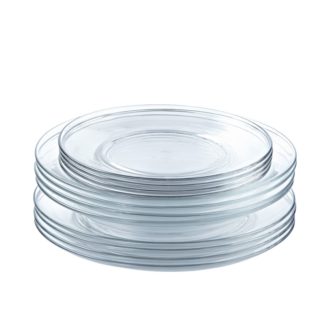 Lys - Set 12 pièces Assiettes
