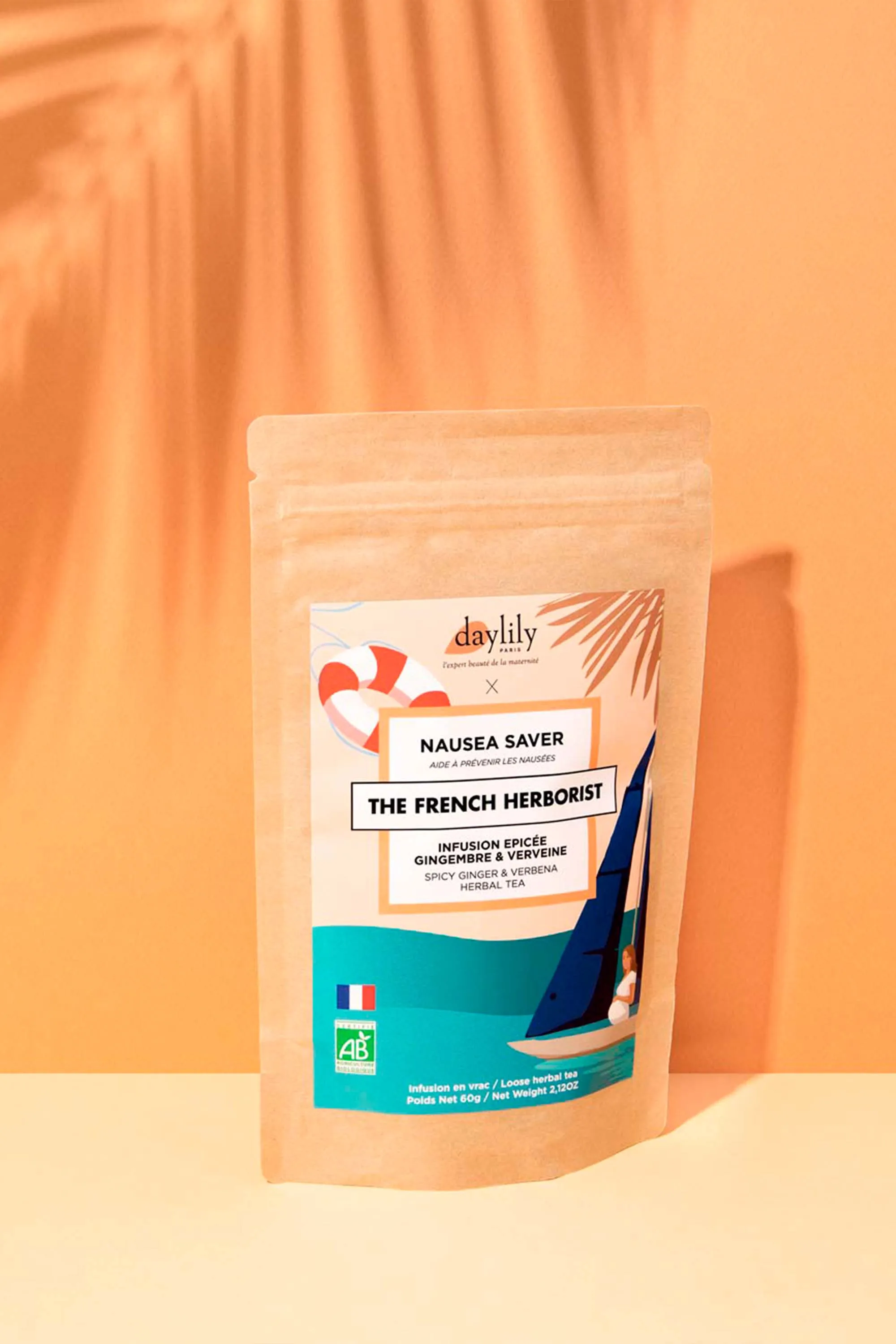 Daylily Paris Infusion anti-nausées Nausea Saver-60 g