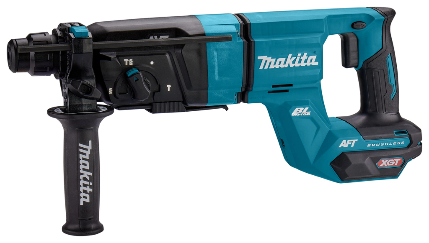 Makita HR007GM201 40V Max Li-Ion accu SDS-Plus combihamer set (2x 4,0Ah) in koffer - 28mm