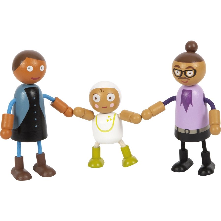 small foot® Biegepuppen-Familie mit Baby