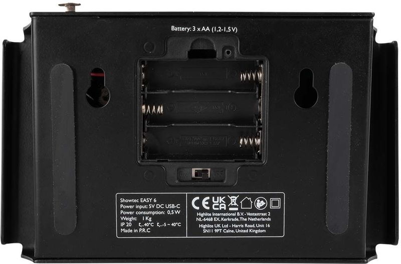 Showtec - Easy 6 Mobile - DMX-controller - XLR 5P - 6 Kanalen
