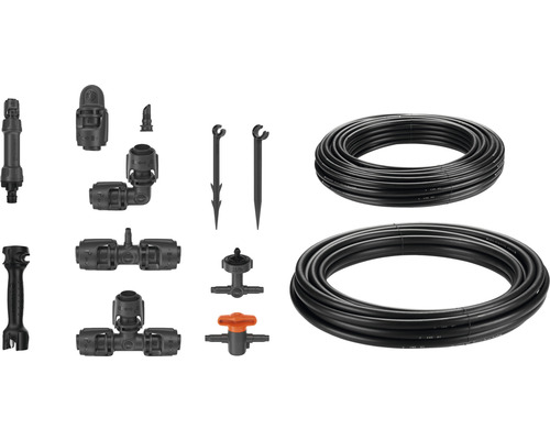 GARDENA Micro-Drip Startset bewateringsset voor verhoogde bedden/tuinbedden (voor maximaal 35 planten)