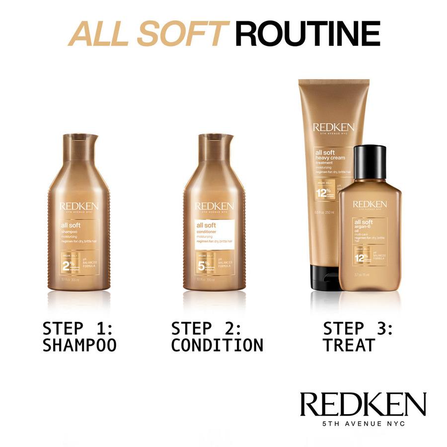 Redken All Soft Routine For Mouisture 300ml