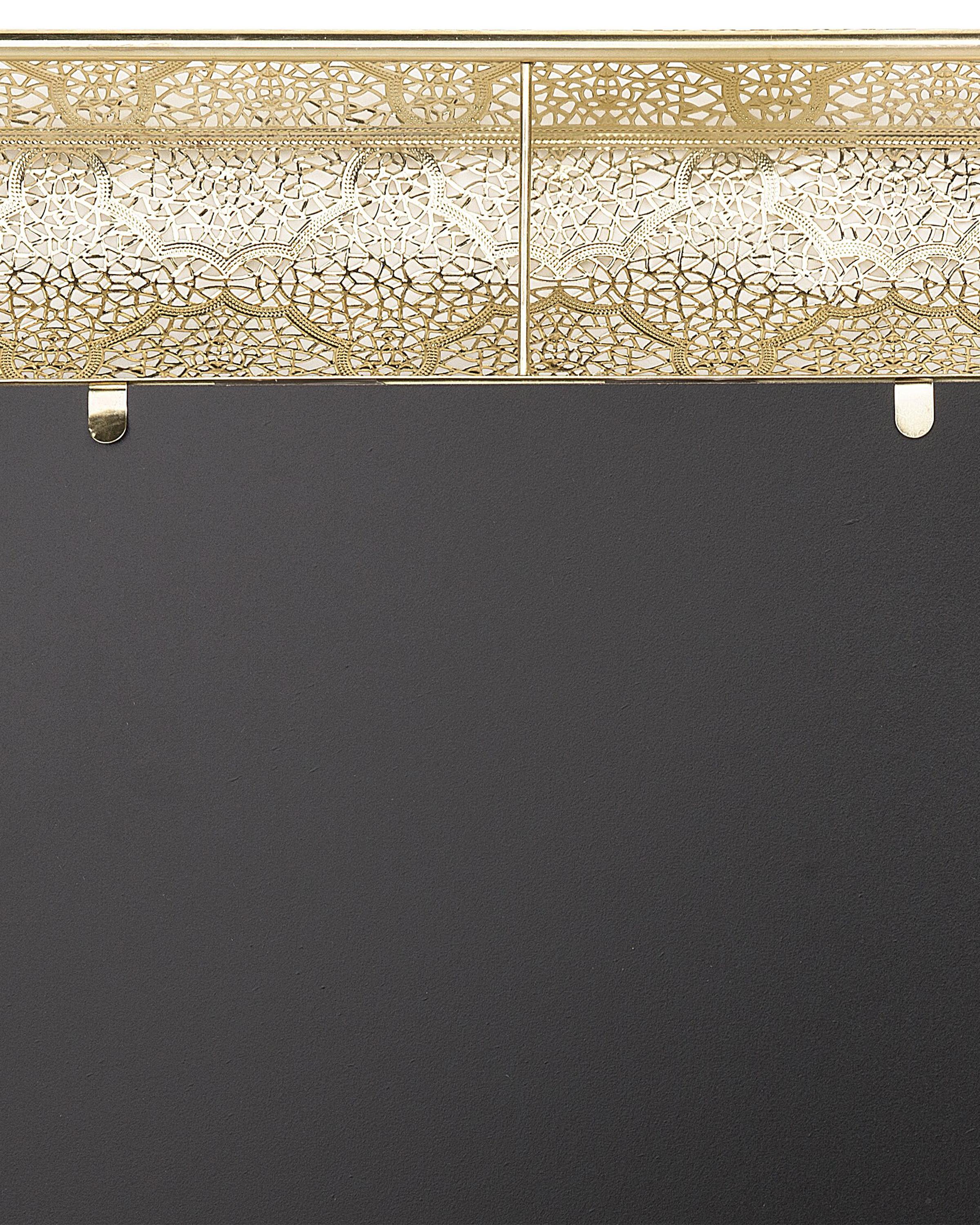Wandspiegel PLERIN 60 cm 60 cm Metaal Goud