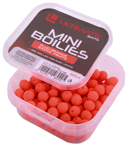 Mini Bouillettes Pré-percées Ultimate Baits 9mm