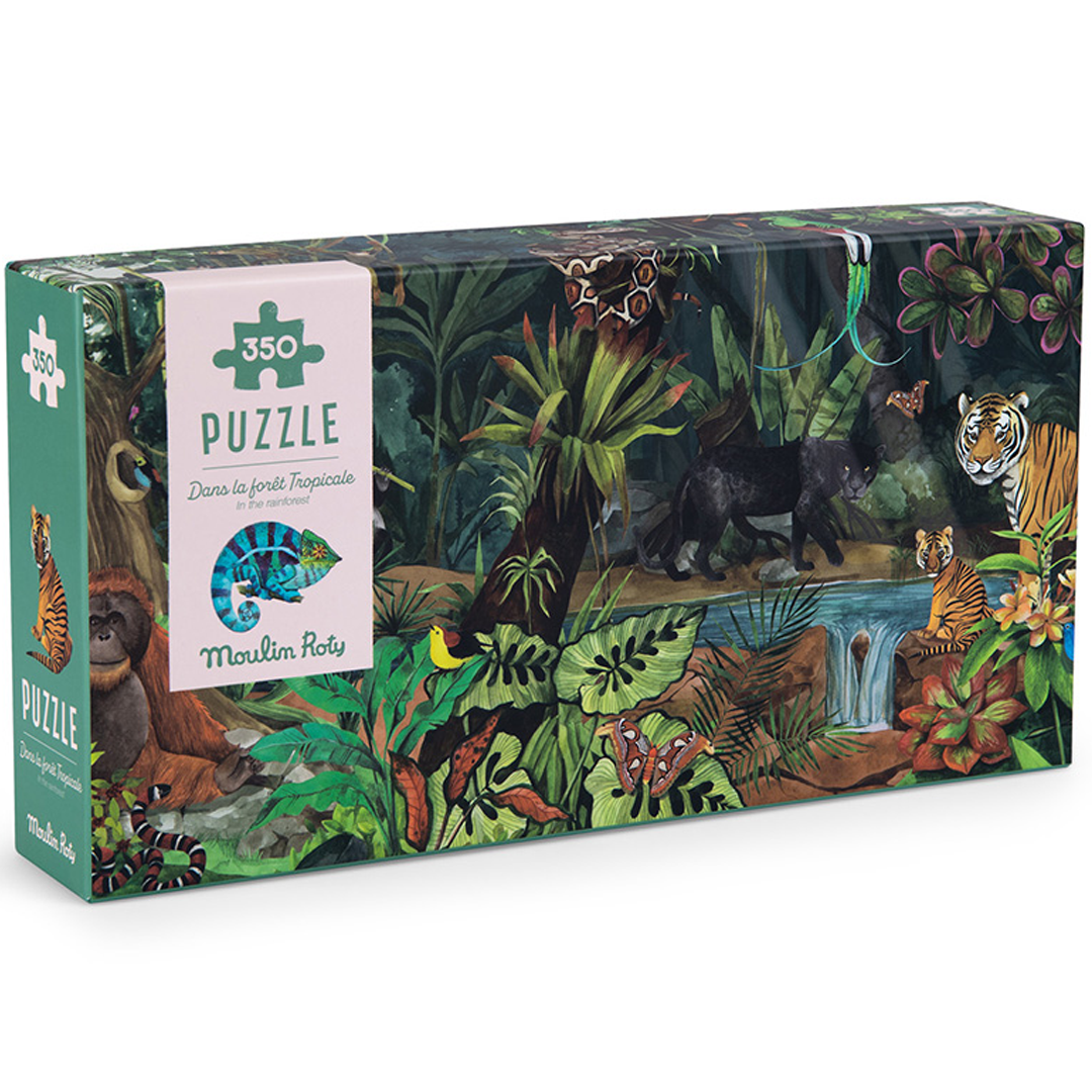 Moulin roty puzzel in het regenwoud - 350st